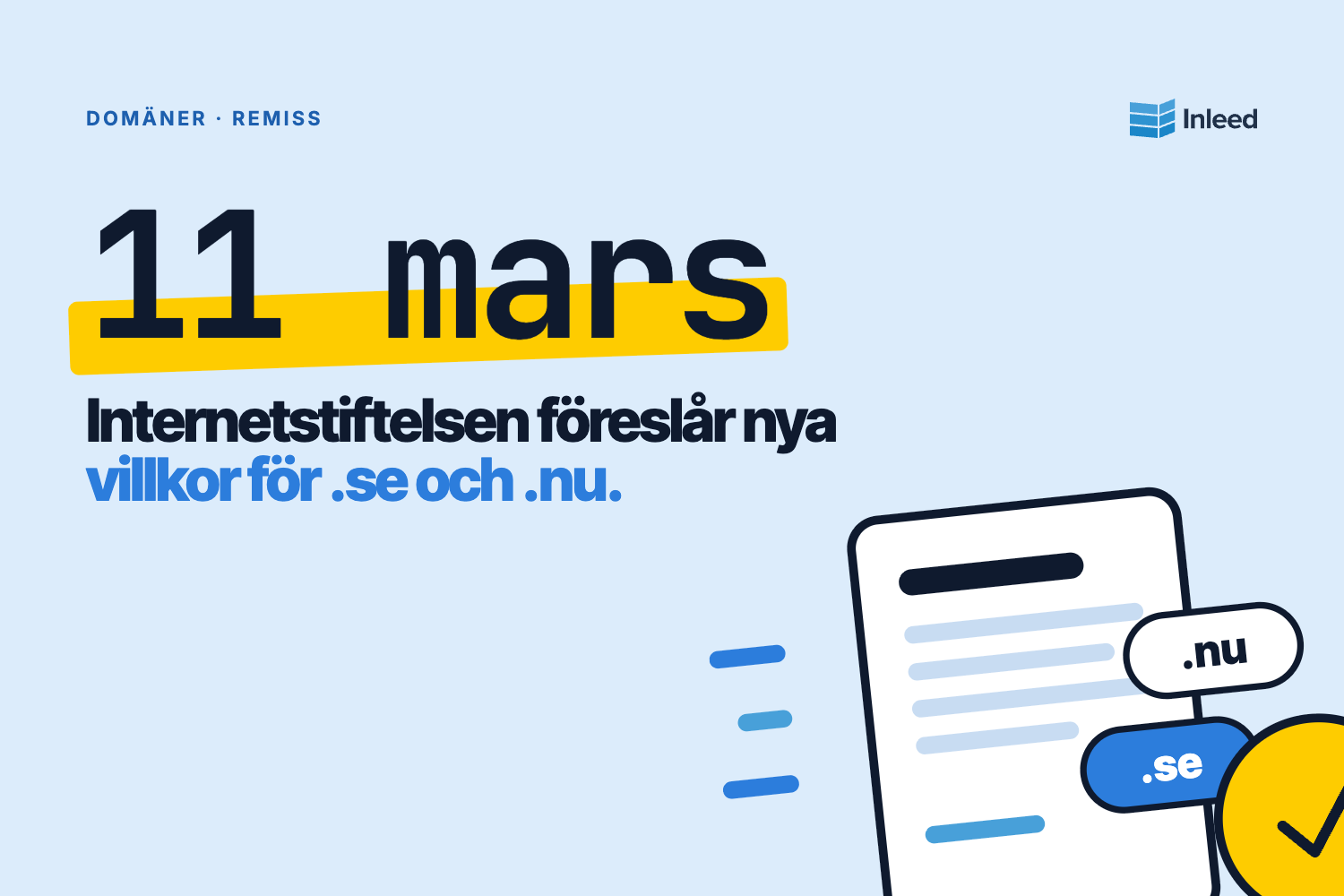 IIS - remiss registreringsvillkor